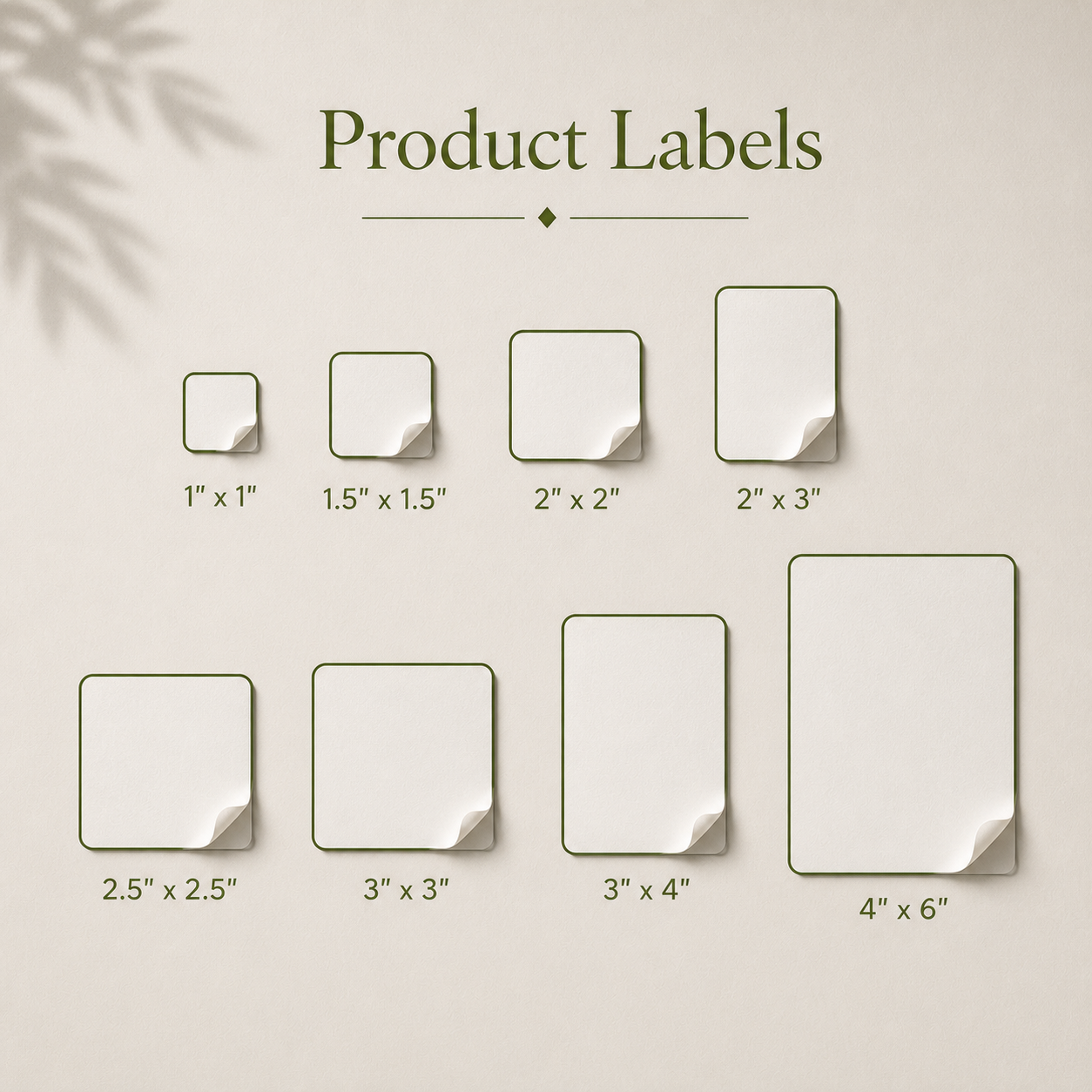 Product Labels Printing