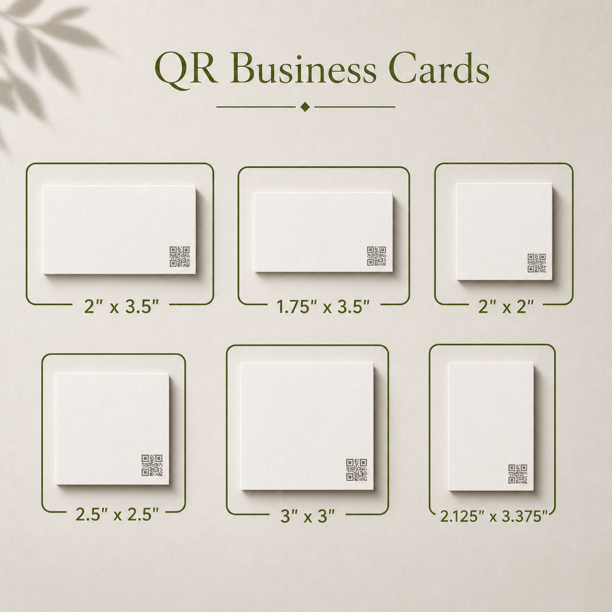 QR Business Card Printing