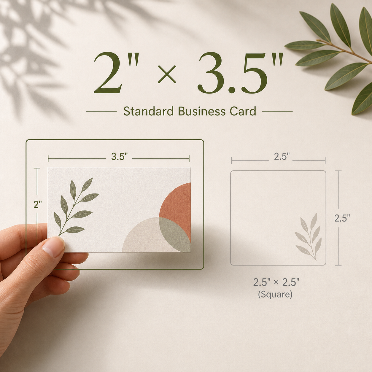 Standard Business Card Printing